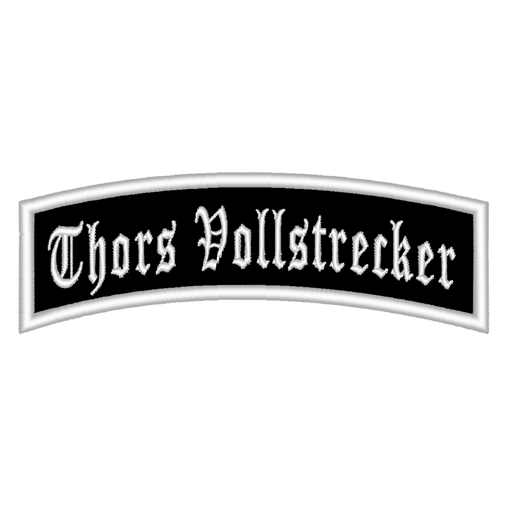 Aufnäher - Thors Vollstrecker - oberer Bogen B1 - ca. 10x3cm